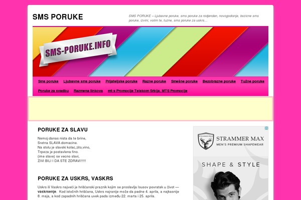 sms-poruke.info site used Twentyten_new