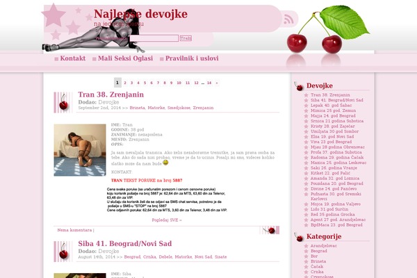 Blossom Spa theme site design template sample