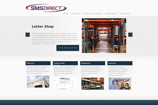 Columbia theme site design template sample
