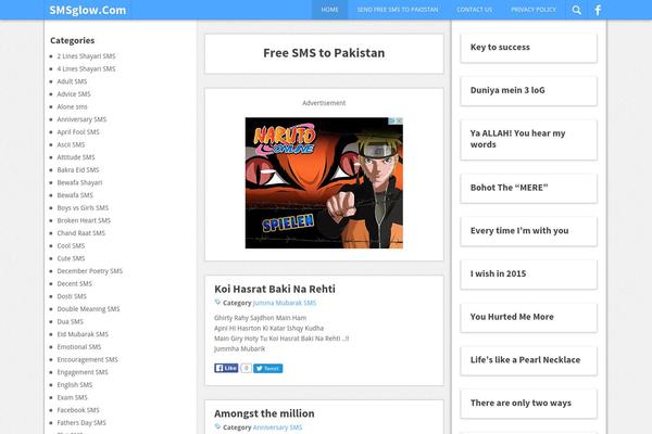 Pinstagram theme site design template sample