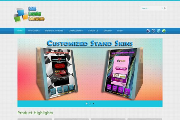 Site using wordpress responsive thumbnail slider plugin