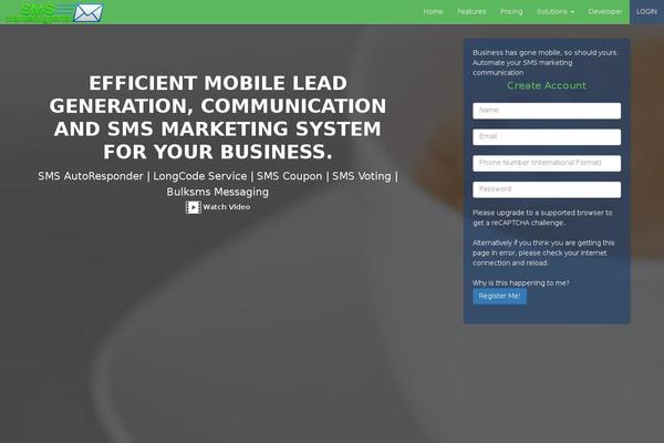 Smp theme site design template sample