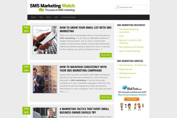 smsmarketingwatch.com site used GreenChili