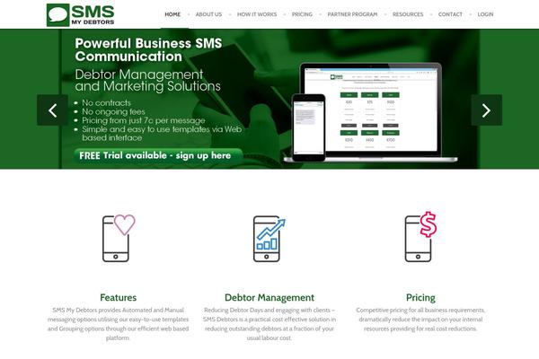 Anacron theme site design template sample