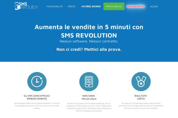 Site using WPFront Scroll Top plugin
