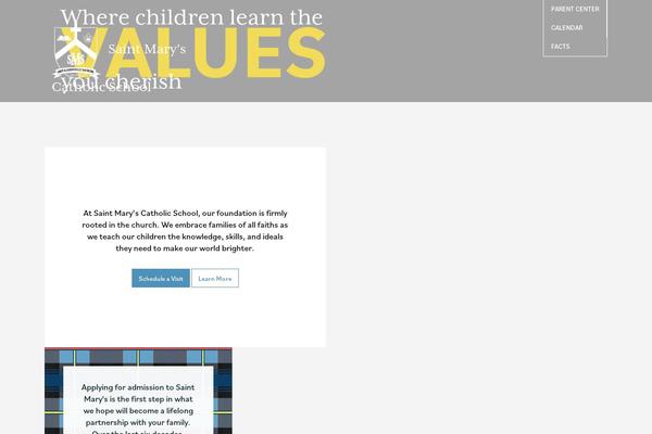Sms theme site design template sample