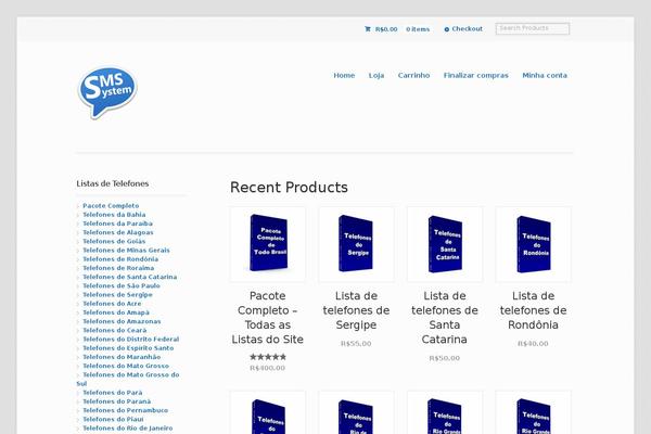 Wootique theme site design template sample