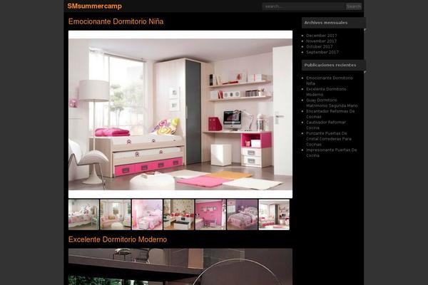Intuition theme site design template sample