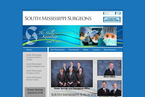 smsurgeons.com site used Sms