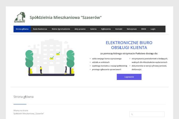 Centum theme site design template sample