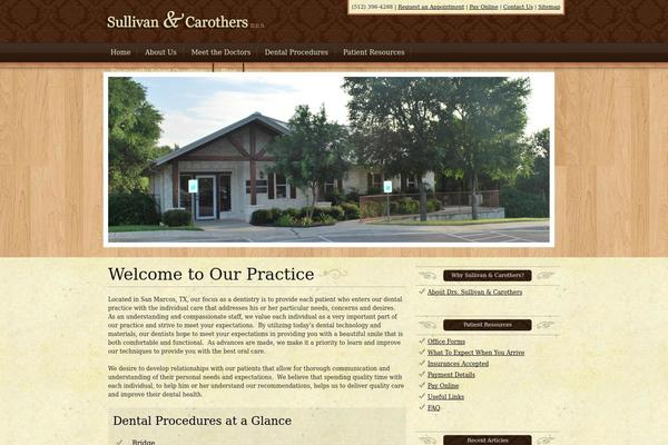 Simon WP Framework theme site design template sample