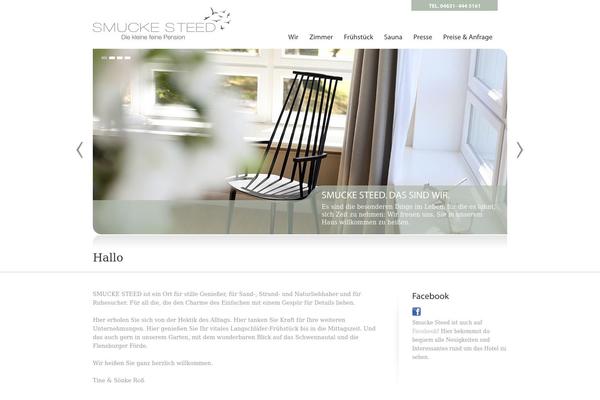 Guesthouse theme site design template sample