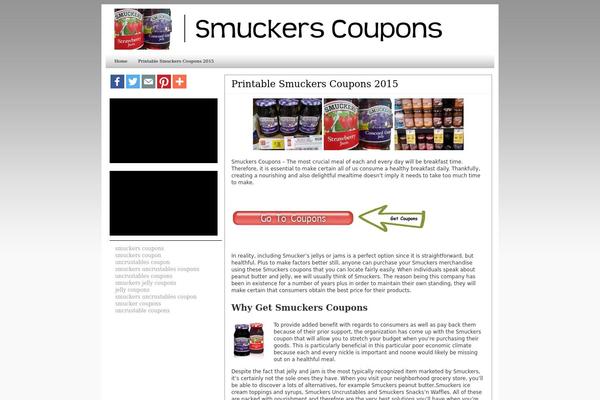 FlexSqueeze theme site design template sample