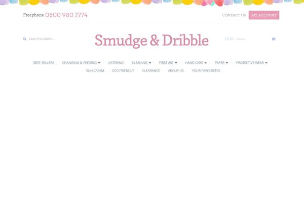 Stationery theme site design template sample