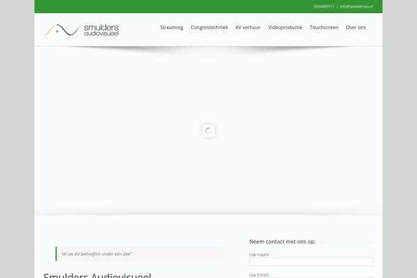 Avada theme site design template sample