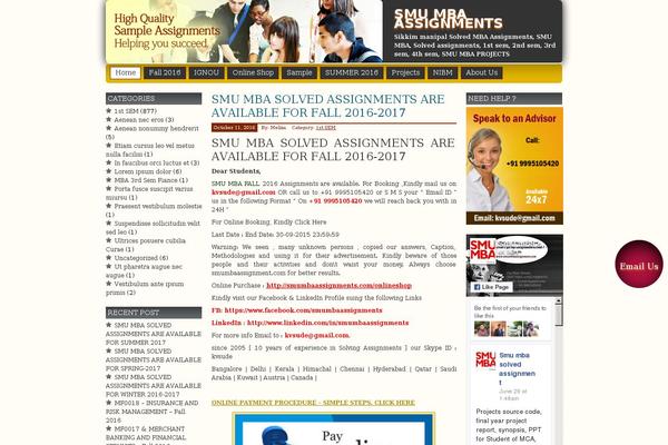smumbaassignment.com site used Prosumer