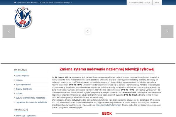 Envision theme site design template sample