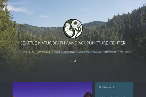 Rebirth theme site design template sample