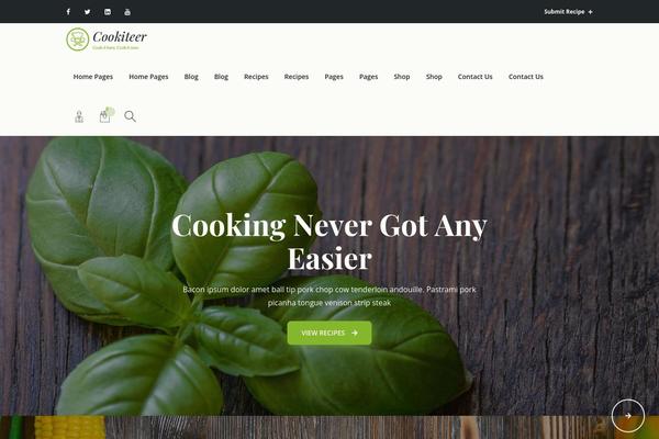 Site using Cooked-pro plugin