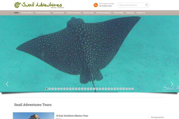 BookYourTravel theme site design template sample