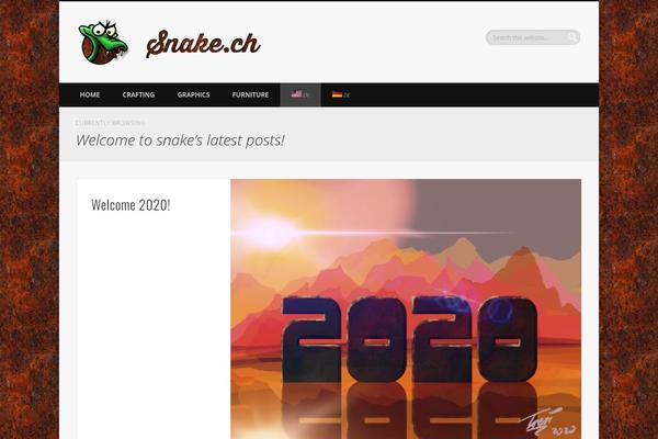 snake.ch site used Pinboard