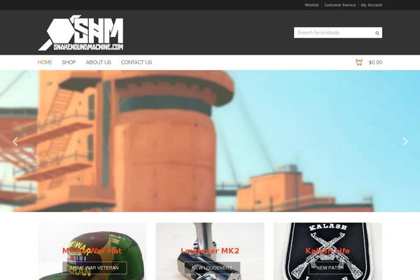 Shoptimizer theme site design template sample