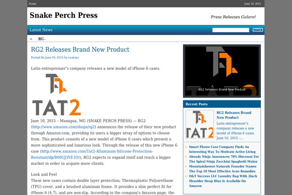 snakeperchpress.org site used utility