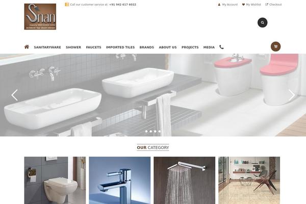 Furnicom theme site design template sample