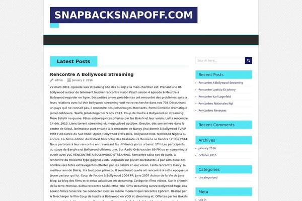 BrightNews theme site design template sample