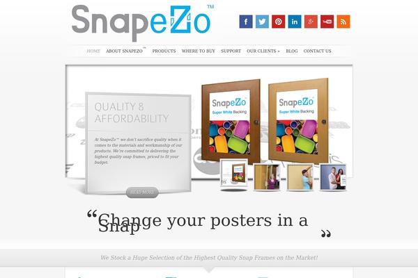 SimplePress theme site design template sample