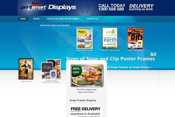 Showtime 3.3 theme site design template sample