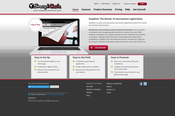 Site using Display Latest Tweets plugin