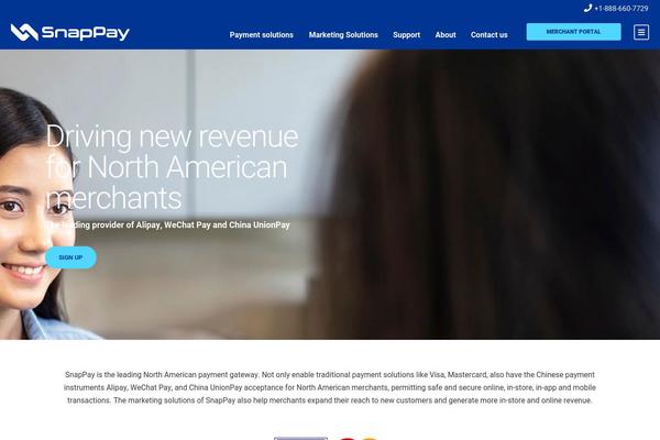 Financity theme site design template sample