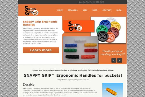 Kinetico theme site design template sample