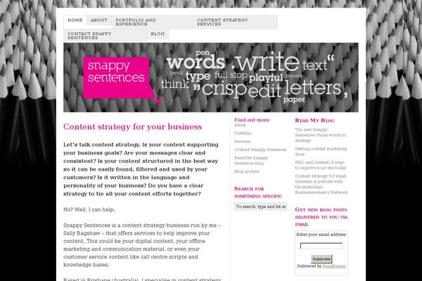 Twenty Nineteen theme site design template sample