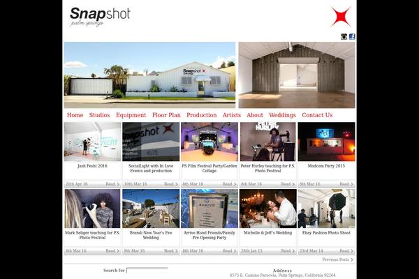 Photologger theme site design template sample