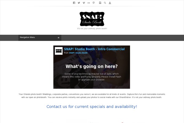 Madrid theme site design template sample