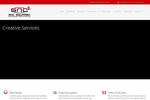 DMS theme site design template sample