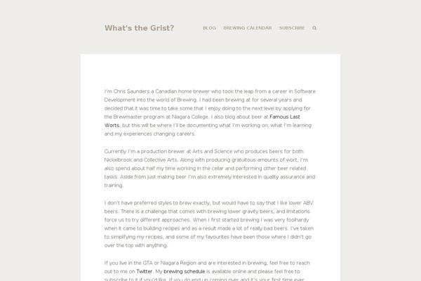 Site using Prettify GC Syntax Highlighter plugin