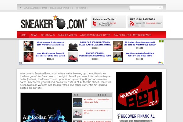 Site using Facebook AWD All in one plugin