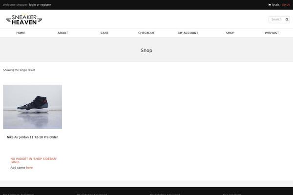 Humbleshop theme site design template sample