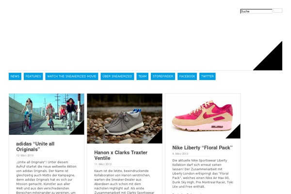 Gridly theme site design template sample