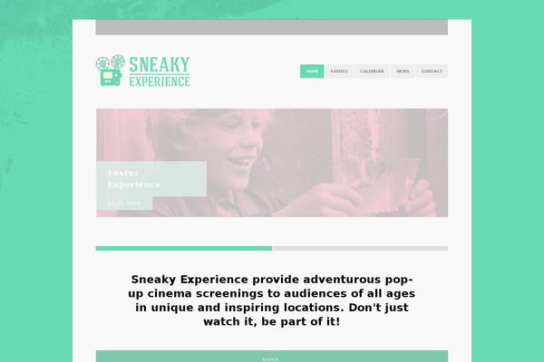 Eventure theme site design template sample