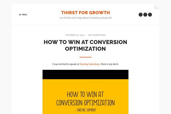Hoffman theme site design template sample
