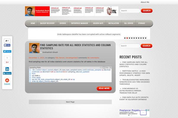 Computers theme site design template sample