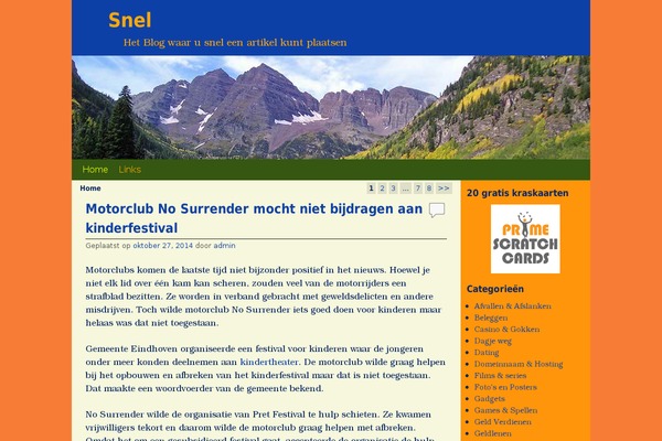 Aspen theme site design template sample