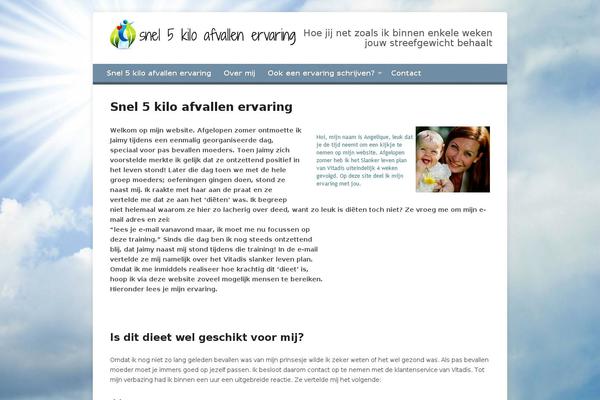 Risen theme site design template sample
