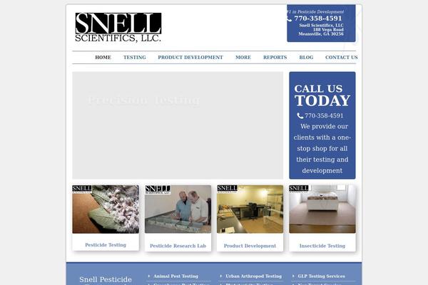 U Design Child theme site design template sample