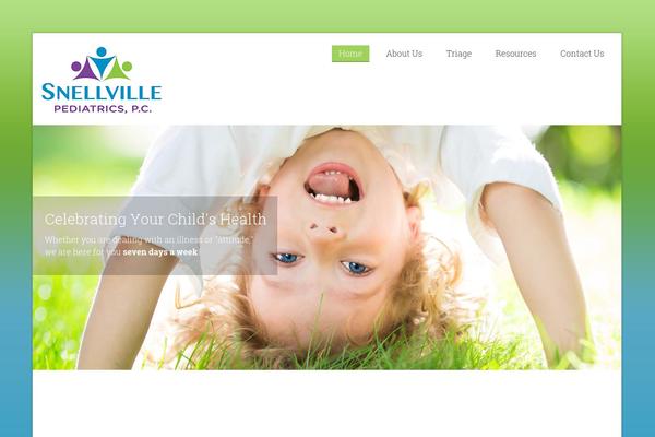 snellvillepeds.com site used Compasstheme