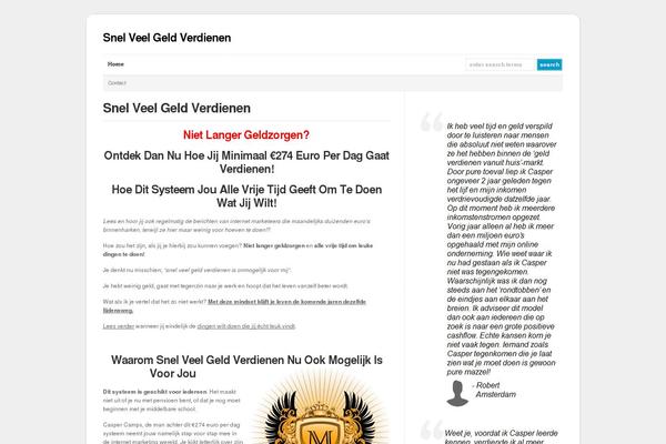 WP-Ellie theme site design template sample